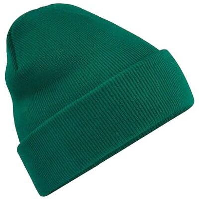 Beechfield Bonnet Adulte (Taille Unique) (Vert Bouteille) - Publicité Beechfield Bonnet Adulte (Taille Unique) (Vert Bouteille) - Publicité