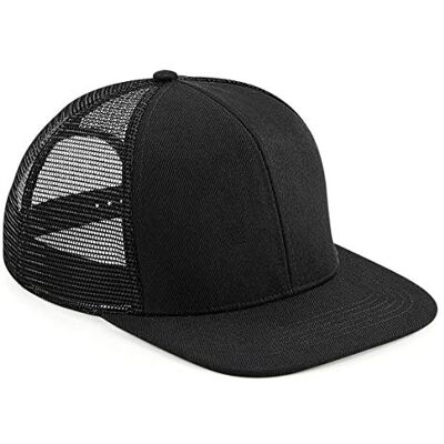 Beechfield B664 Casquette Filet Originale à 6 Panneaux et Visière Plate - Publicité Beechfield B664 Casquette Filet Originale à 6 Panneaux et Visière Plate - Publicité