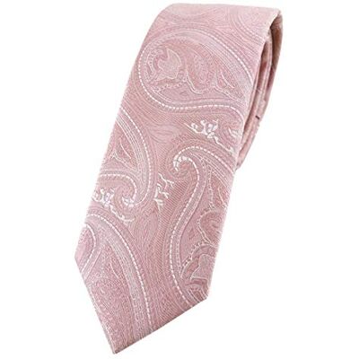 TigerTie Cravate fine design à motifs cachemire Binder Tie - Publicité TigerTie Cravate fine design à motifs cachemire Binder Tie - Publicité