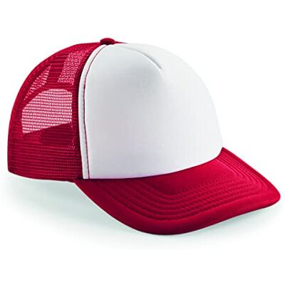 Beechfield Casquette Trucker Base Ball B645B Rouge Enfant Junior Taille:Unique - Publicité Beechfield Casquette Trucker Base Ball B645B Rouge Enfant Junior Taille:Unique - Publicité