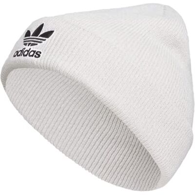 Adidas Originals Bonnet trèfle unisexe pour adulte, Blanc/gris orbite/noir 23, Taille unique - Publicité Adidas Originals Bonnet trèfle unisexe pour adulte, Blanc/gris orbite/noir 23, Taille unique - Publicité