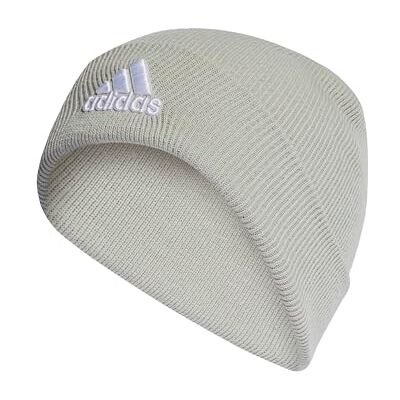 Adidas Mixte Logo Beanie, Wonder Silver/White, XS - Publicité Adidas Mixte Logo Beanie, Wonder Silver/White, XS - Publicité