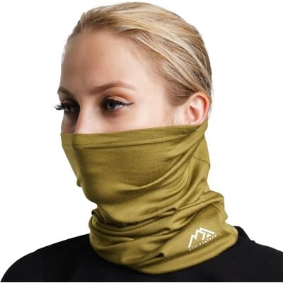 Merino.tech Unisexe Tour de Cou Merinos Cache Cou Thermique Sans Couture, Coupe-Vent, Non-Irritant, Idéal Pour La Moto Et Le Ski, Entretien Facile, 15 Façons De Le Porter - Publicité Merino.tech Unisexe Tour de Cou Merinos Cache Cou Thermique Sans Couture, Coupe-Vent, Non-Irritant, Idéal Pour La Moto Et Le Ski, Entretien Facile, 15 Façons De Le Porter - Publicité
