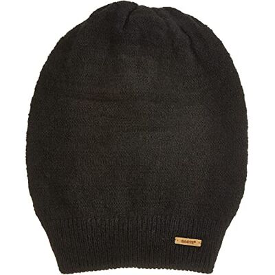 Barts Seume Beanie, Bonnet Femme, Black, UNI - Publicité Barts Seume Beanie, Bonnet Femme, Black, UNI - Publicité
