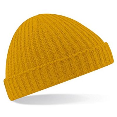 Beechfield Bonnet Homme Jaune Moutarde Taille unique - Publicité Beechfield Bonnet Homme Jaune Moutarde Taille unique - Publicité