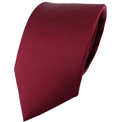 TigerTie Cravate en satin en soie de différentes couleurs unies Cravate 100% soie Largeur 8 cm - Publicité TigerTie Cravate en satin en soie de différentes couleurs unies Cravate 100% soie Largeur 8 cm - Publicité
