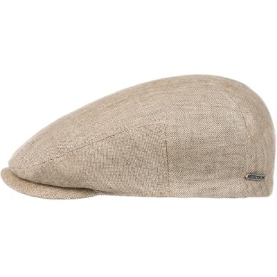 Stetson Just Linen Casquette Plate Fabrique en UE Unisexe Printemps Ete - Publicité Stetson Just Linen Casquette Plate Fabrique en UE Unisexe Printemps Ete - Publicité