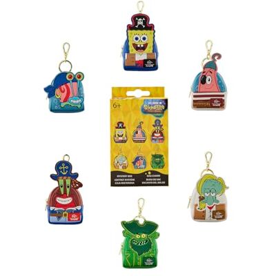 Loungefly Porte-clés Bob l'éponge mystère Mini sac à dos - Publicité Loungefly Porte-clés Bob l'éponge mystère Mini sac à dos - Publicité