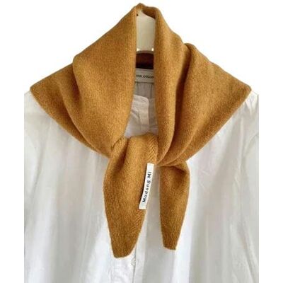 YJHLY Écharpe d'hiver Tricot Triangle Foulard Foulard Tricoté pour Femmes Foulard Tricoté Multifonctionnel en Tricot Chaud-Orange - Publicité YJHLY Écharpe d'hiver Tricot Triangle Foulard Foulard Tricoté pour Femmes Foulard Tricoté Multifonctionnel en Tricot Chaud-Orange - Publicité