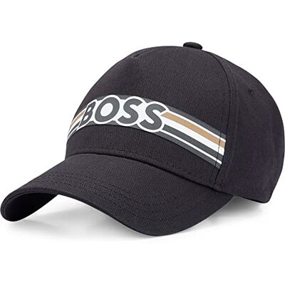 BOSS Sky-Iconic Casquette, Noir 1, Taille Unique Homme - Publicité BOSS Sky-Iconic Casquette, Noir 1, Taille Unique Homme - Publicité
