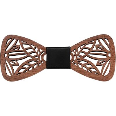 Mr.Van Vintage Noeud Papillon en Bois de Dentelle Délicate Fait Main 12 * 5cm,Allure Chic,Taille Réglable,Mariage Soirée Busines Noir - Publicité Mr.Van Vintage Noeud Papillon en Bois de Dentelle Délicate Fait Main 12 * 5cm,Allure Chic,Taille Réglable,Mariage Soirée Busines Noir - Publicité