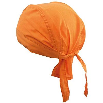 Myrtle Beach Mode Bandana Foulard Orange, One Size - Publicité Myrtle Beach Mode Bandana Foulard Orange, One Size - Publicité