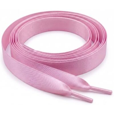 My Ribbon Laces Lacets en ruban satiné rose nacré pour bottes 1460 W 8 œillets 142 cm, Rose nacré rose pâle, To Fit Boot 1460w 8 eyelet Boot - Publicité My Ribbon Laces Lacets en ruban satiné rose nacré pour bottes 1460 W 8 œillets 142 cm, Rose nacré rose pâle, To Fit Boot 1460w 8 eyelet Boot - Publicité