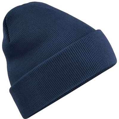 Beechfield Bonnet Adulte (Taille Unique) (Bleu Marine) - Publicité Beechfield Bonnet Adulte (Taille Unique) (Bleu Marine) - Publicité