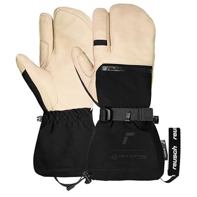 Reusch Duality R-Wool Lobster Gants de Ski Unisexe à 3 Doigts – Gants d'hiver Chauds, Coupe-Vent et imperméables avec Laine, Isolation R-LOFT et dragonne pour Homme et Femme - Publicité Reusch Duality R-Wool Lobster Gants de Ski Unisexe à 3 Doigts – Gants d'hiver Chauds, Coupe-Vent et imperméables avec Laine, Isolation R-LOFT et dragonne pour Homme et Femme - Publicité