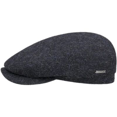Stetson Casquette Belfast Herringbone Femme/Homme Made in The EU Casquettes Gavroche Bonnet pour Homme avec Visiere, Doublure Hiver Automne-Hiver 59 cm Noir-Bleu - Publicité Stetson Casquette Belfast Herringbone Femme/Homme Made in The EU Casquettes Gavroche Bonnet pour Homme avec Visiere, Doublure Hiver Automne-Hiver 59 cm Noir-Bleu - Publicité