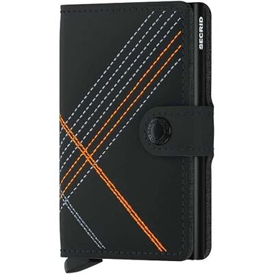 Secrid Mini Portefeuille en Cuir Mat Stitch Linea pour Homme avec Protecteur de Carte RFID, Orange, Talla única, Moderne - Publicité Secrid Mini Portefeuille en Cuir Mat Stitch Linea pour Homme avec Protecteur de Carte RFID, Orange, Talla única, Moderne - Publicité