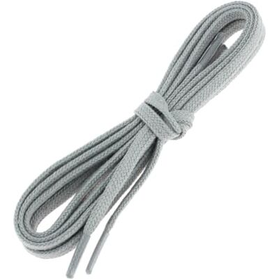 Les Lacets Français. Lacets plats et fins. 5mm, Coton. Gris cendre. 40cm FABRIQUE EN FRANCE - Publicité Les Lacets Français. Lacets plats et fins. 5mm, Coton. Gris cendre. 40cm FABRIQUE EN FRANCE - Publicité