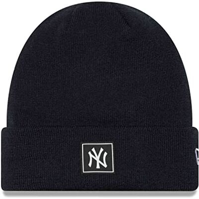 New Era Team Cuff Beanie New York Yankees Hat , Mens Beannie, Black, OSFM EU - Publicité New Era Team Cuff Beanie New York Yankees Hat , Mens Beannie, Black, OSFM EU - Publicité