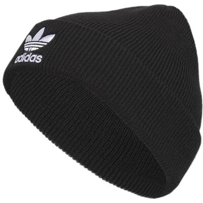 Adidas Originals Bonnet trèfle Unisexe pour Adulte, Noir/Blanc 23, Taille Unique - Publicité Adidas Originals Bonnet trèfle Unisexe pour Adulte, Noir/Blanc 23, Taille Unique - Publicité