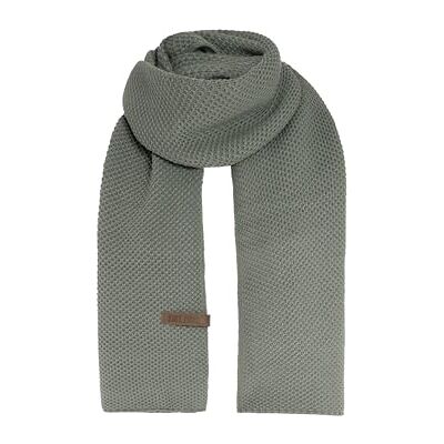 Knit Factory Écharpe Tricotée Jazz Foulard tricoté Châle femme et homme Écharpe pour l'automne et hiver Chauffe-cou Urban Green 30% laine et 70% acrylique 200x30 cm - Publicité Knit Factory Écharpe Tricotée Jazz Foulard tricoté Châle femme et homme Écharpe pour l'automne et hiver Chauffe-cou Urban Green 30% laine et 70% acrylique 200x30 cm - Publicité