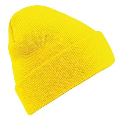 Beechfield Bonnet Adulte (Taille Unique) (Jaune) - Publicité Beechfield Bonnet Adulte (Taille Unique) (Jaune) - Publicité