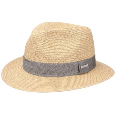 Stetson Nark Traveller Chapeau de Paille Toyo Bande Reps Multicolore Unisexe Printemps Ete - Publicité Stetson Nark Traveller Chapeau de Paille Toyo Bande Reps Multicolore Unisexe Printemps Ete - Publicité