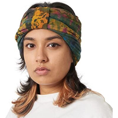 CHARM Bandeau Hippie Tie Dye Mode Turban Femme, Boho Head Band Élastique, Couvre Tête Style 60's 70's, Foulard Rétro Bandana Cheveux Psychédélique Fleur Motif C - Publicité CHARM Bandeau Hippie Tie Dye Mode Turban Femme, Boho Head Band Élastique, Couvre Tête Style 60's 70's, Foulard Rétro Bandana Cheveux Psychédélique Fleur Motif C - Publicité