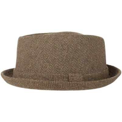 Lipodo Diamond Crown Chapeau Pork Pie A Chevrons Multicolore avec Bande en Tissu Unisexe Toutes Saisons - Publicité Lipodo Diamond Crown Chapeau Pork Pie A Chevrons Multicolore avec Bande en Tissu Unisexe Toutes Saisons - Publicité