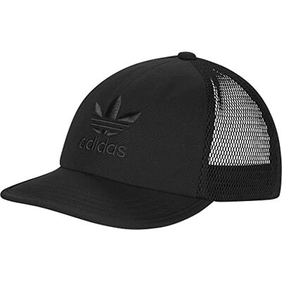 Adidas Adicolor Archive Trucker Cap , Unisex Cap with a Visor, Black, OSFM EU - Publicité Adidas Adicolor Archive Trucker Cap , Unisex Cap with a Visor, Black, OSFM EU - Publicité