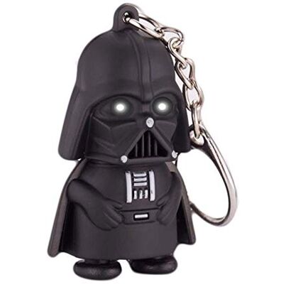 My Ribbon Laces Star Wars Darth Vader LED Light Up & Sound Keyring Key Chain - Publicité My Ribbon Laces Star Wars Darth Vader LED Light Up & Sound Keyring Key Chain - Publicité