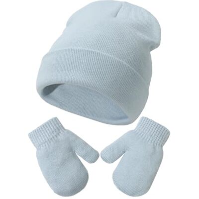 DRESHOW Ensemble Bonnet Beanie et Moufles D'hiver Set pour Bébés et Enfants Ensemble Chapeau et Gants Tricotés Chauds pour 2 Ans 5 Ans Filles et Garçons - Publicité DRESHOW Ensemble Bonnet Beanie et Moufles D'hiver Set pour Bébés et Enfants Ensemble Chapeau et Gants Tricotés Chauds pour 2 Ans 5 Ans Filles et Garçons - Publicité