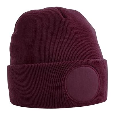 Beechfield Bonnet Unisexe (Taille unique) (Bordeaux) - Publicité Beechfield Bonnet Unisexe (Taille unique) (Bordeaux) - Publicité