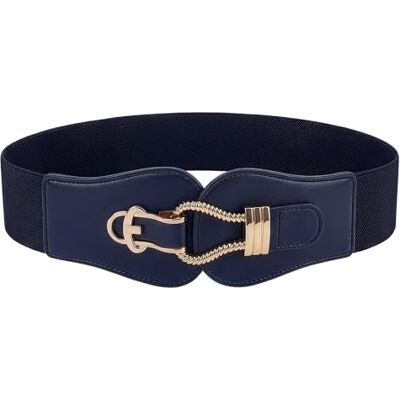 BlackButterfly Vintage Élastique Corde Crochet Ceinture (Bleu nuit, S) - Publicité BlackButterfly Vintage Élastique Corde Crochet Ceinture (Bleu nuit, S) - Publicité