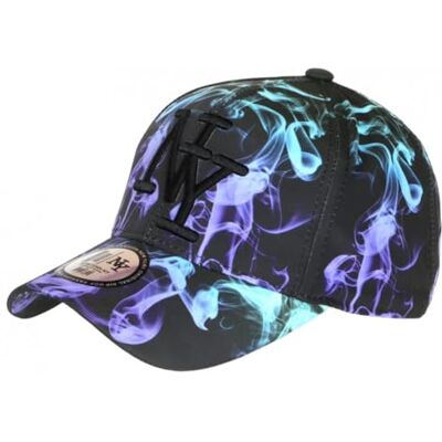 Hip Hop Honour Casquette NY Bleue Violette Noire Streetwear Fashion Baseball Smoky Taille Unique Noir - Publicité Hip Hop Honour Casquette NY Bleue Violette Noire Streetwear Fashion Baseball Smoky Taille Unique Noir - Publicité