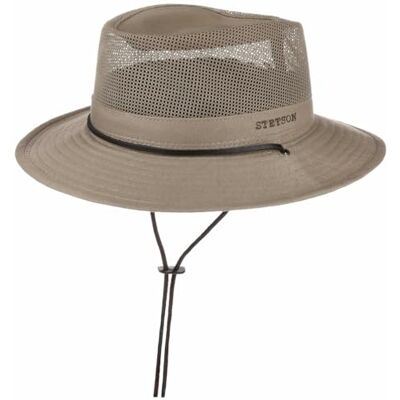 Stetson Chapeau Takani Safari Femme/Homme de Randonnee Buschman Mesh avec jugulaire Printemps-ete Printemps Ete Automne Hiver M (56-57 cm) Beige - Publicité Stetson Chapeau Takani Safari Femme/Homme de Randonnee Buschman Mesh avec jugulaire Printemps-ete Printemps Ete Automne Hiver M (56-57 cm) Beige - Publicité