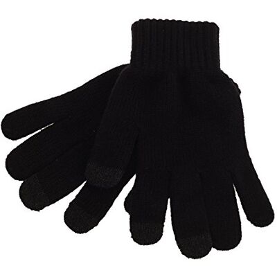 Beechfield Gants compatibles smartphones, appareils à écran tactile Adulte unisexe (S/M) (Noir) - Publicité Beechfield Gants compatibles smartphones, appareils à écran tactile Adulte unisexe (S/M) (Noir) - Publicité