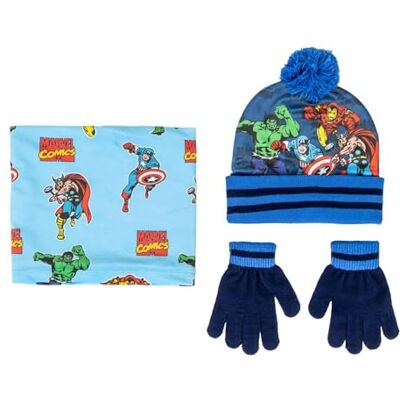 CERDÁ LIFE'S LITTLE MOMENTS Cerdá Conjunto 3 Piezas Garçon (Gorro, Braga Cuello Y Guantes) Años. Ensemble 3 pièces Snood Avengers (bonnet, foulard et gants) 2/8 ans, multicolore, taille unique, coloré, Taille unique - Publicité CERDÁ LIFE'S LITTLE MOMENTS Cerdá Conjunto 3 Piezas Garçon (Gorro, Braga Cuello Y Guantes) Años. Ensemble 3 pièces Snood Avengers (bonnet, foulard et gants) 2/8 ans, multicolore, taille unique, coloré, Taille unique - Publicité