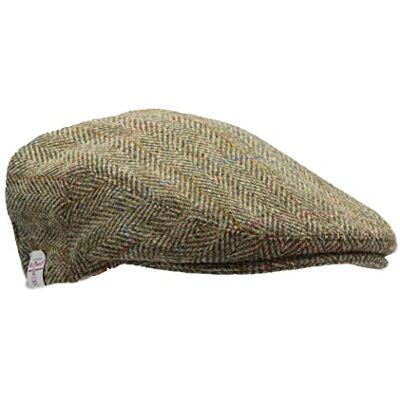 Walker and Hawkes Casquette Plate Oakmoore Harris Tweed pour la Campagne Vert Mousse XXL - Publicité Walker and Hawkes Casquette Plate Oakmoore Harris Tweed pour la Campagne Vert Mousse XXL - Publicité