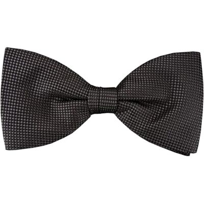 TigerTie Noeud papillon uni Structure à pois Noeud papillon 100% pure soie - Publicité TigerTie Noeud papillon uni Structure à pois Noeud papillon 100% pure soie - Publicité