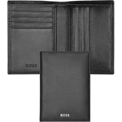 Hugo Boss Classic Smooth Card Case Black - Publicité Hugo Boss Classic Smooth Card Case Black - Publicité