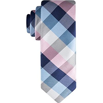 Tommy Hilfiger Self Solid and Pattern Ties-Big Boys Cravate, Rose, Taille Unique Garçon - Publicité Tommy Hilfiger Self Solid and Pattern Ties-Big Boys Cravate, Rose, Taille Unique Garçon - Publicité