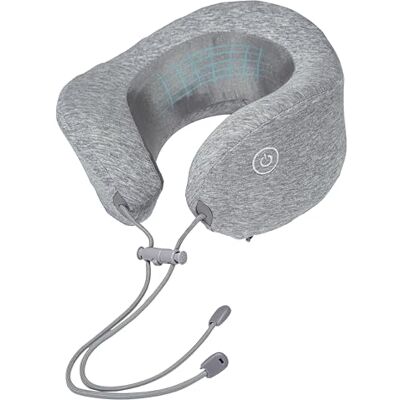 Masseur de Cou Zen Viminal 2 Modes de Vibration Lacets à l’Avant pour régler la Taille Tissu Coton Doux sans Fil - Publicité Masseur de Cou Zen Viminal 2 Modes de Vibration Lacets à l’Avant pour régler la Taille Tissu Coton Doux sans Fil - Publicité