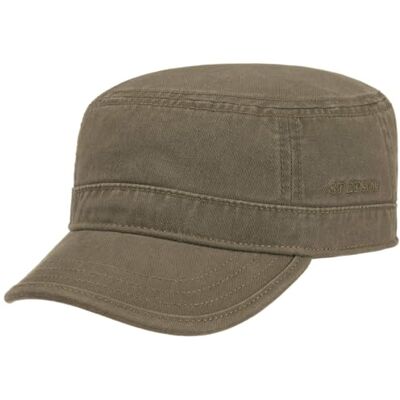 Stetson Casquette Gosper Army Femme/Homme Urban de Militaire avec Visiere, Ferme a l’Arriere Printemps-ete Printemps Ete Automne Hiver L (58-59 cm) Olive - Publicité Stetson Casquette Gosper Army Femme/Homme Urban de Militaire avec Visiere, Ferme a l’Arriere Printemps-ete Printemps Ete Automne Hiver L (58-59 cm) Olive - Publicité