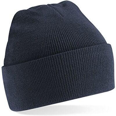 Beechfield Bonnet Tricoté, différentes couleurs Bleu Marine, Bleu Marine, Homme, Taille unique - Publicité Beechfield Bonnet Tricoté, différentes couleurs Bleu Marine, Bleu Marine, Homme, Taille unique - Publicité