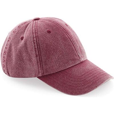 Beechfield B655 Casquette Vintage Profil Bas - Publicité Beechfield B655 Casquette Vintage Profil Bas - Publicité