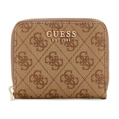 Guess Femme Portefeuille Zip Around Laurel Ii Slg Small Zip Around Beige - Publicité Guess Femme Portefeuille Zip Around Laurel Ii Slg Small Zip Around Beige - Publicité