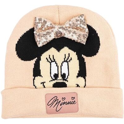 Disney Bonnet en Tricot Minnie Mouse Couleur Rose Modèle avec Nœud en Strass Fabriqué en 100% Acrylique Étiquette Frontale avec le Nom Minnie Produit Original Conçu en Espagne - Publicité Disney Bonnet en Tricot Minnie Mouse Couleur Rose Modèle avec Nœud en Strass Fabriqué en 100% Acrylique Étiquette Frontale avec le Nom Minnie Produit Original Conçu en Espagne - Publicité