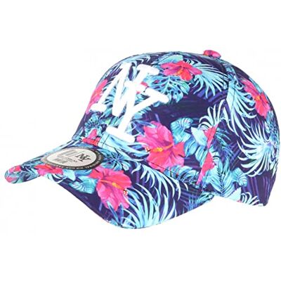 Hip Hop Honour Casquette NY Violette Fleurs Roses Tropicales Fashion Baseball Phuket Taille Unique Violet - Publicité Hip Hop Honour Casquette NY Violette Fleurs Roses Tropicales Fashion Baseball Phuket Taille Unique Violet - Publicité