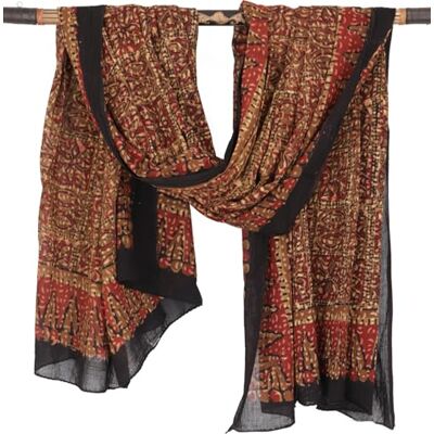 Guru SHOP Paréo léger, sarong, foulard en coton imprimé à la main, homme/femme, ivoire, coton, taille : taille unique, Rouge combinaison 2, taille unique - Publicité Guru SHOP Paréo léger, sarong, foulard en coton imprimé à la main, homme/femme, ivoire, coton, taille : taille unique, Rouge combinaison 2, taille unique - Publicité